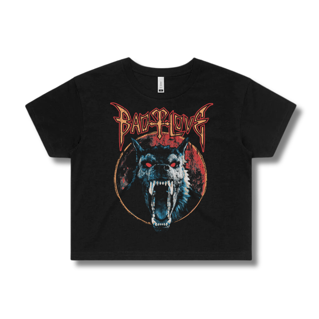 Werewolf Crop - Black