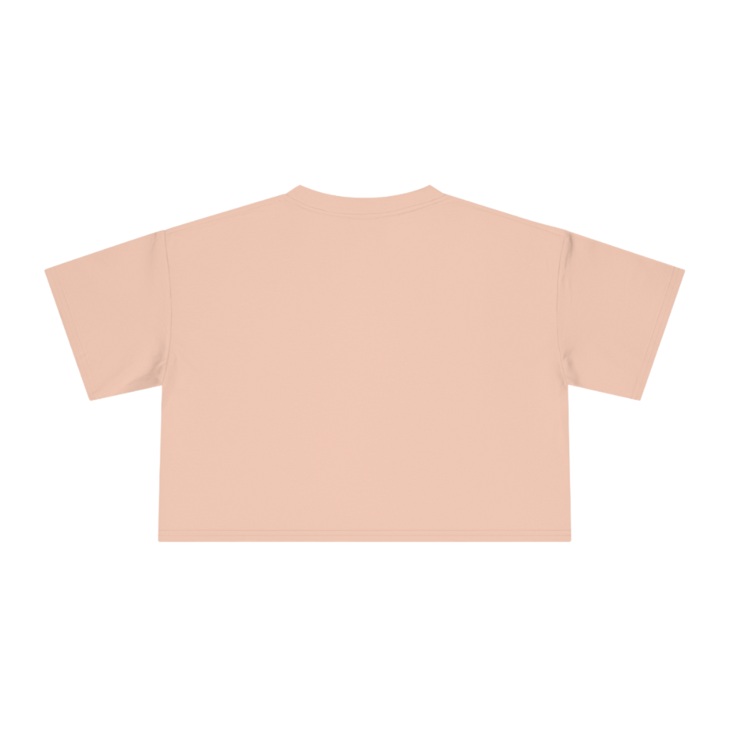 Deathcore Women's Crop Tee - Pale Pink