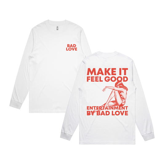 Feel Good Longsleeve - White