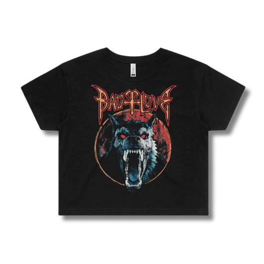 Werewolf Crop - Black