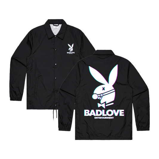 Naughty Bunny Windbreaker - Black